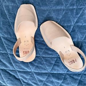 PONS Avarcas in Tan, size 7